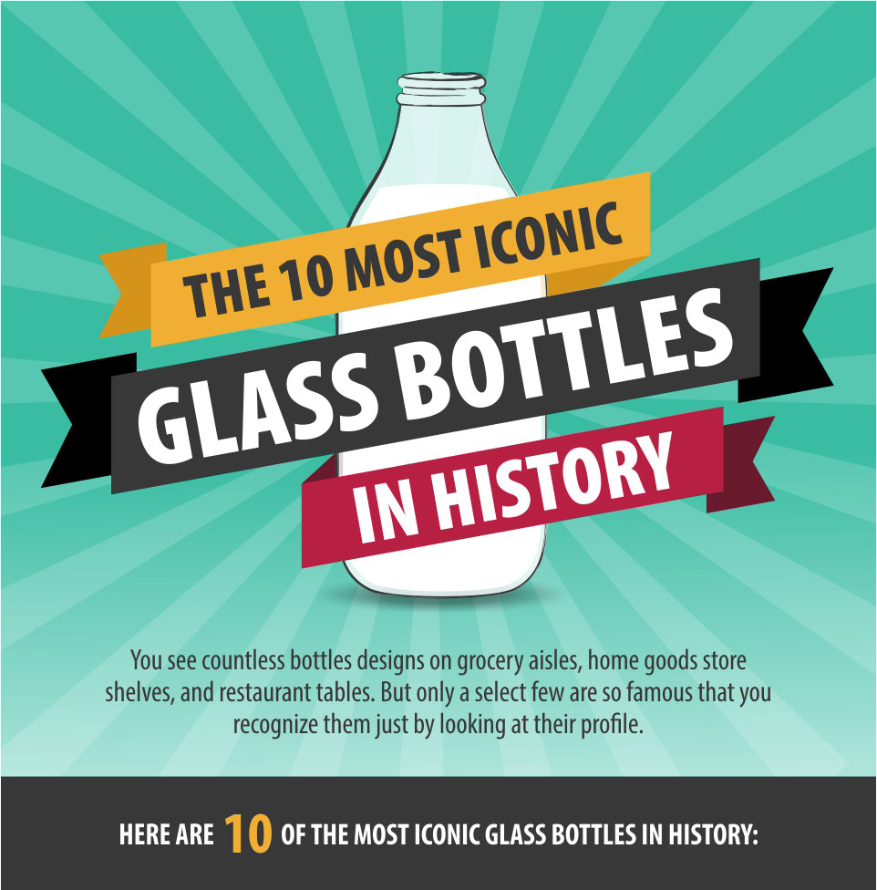 10 بطری شیشه‌ای معروف تاریخ