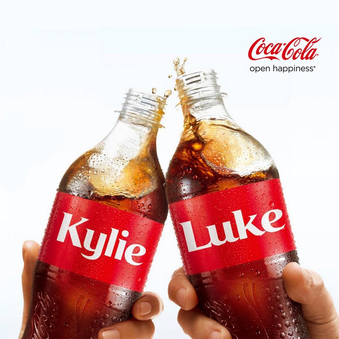 کمپین تبلیغاتی کوکاکولا با اسم شخصی افراد