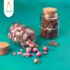فروش بطری شیشه‌ای آلپ خیلی کوتاه با درب چوب پنبه‌ای | 150 سی‌سی